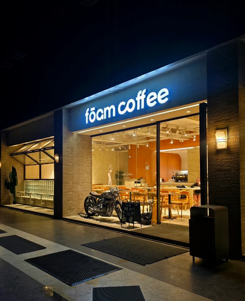 Foam Coffee — Shuntug (Travelite Hotel)