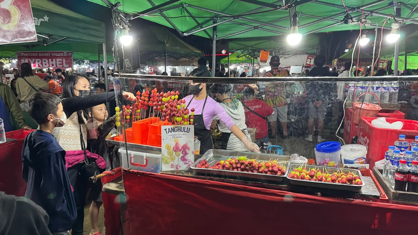Baguio Night Market — Harrison Road (Food Stalls)