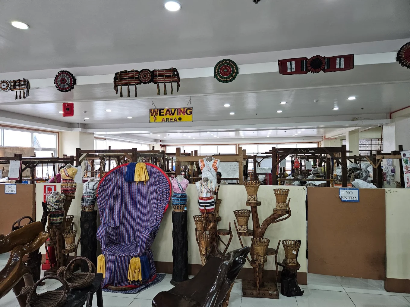 Easter Weaving Room